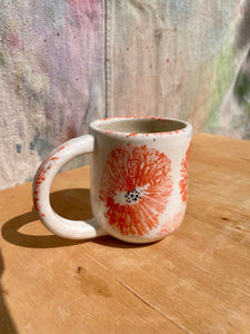Made to Order:: Painted Poppy Mugs