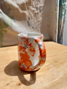 Painted Poppy Pitcher