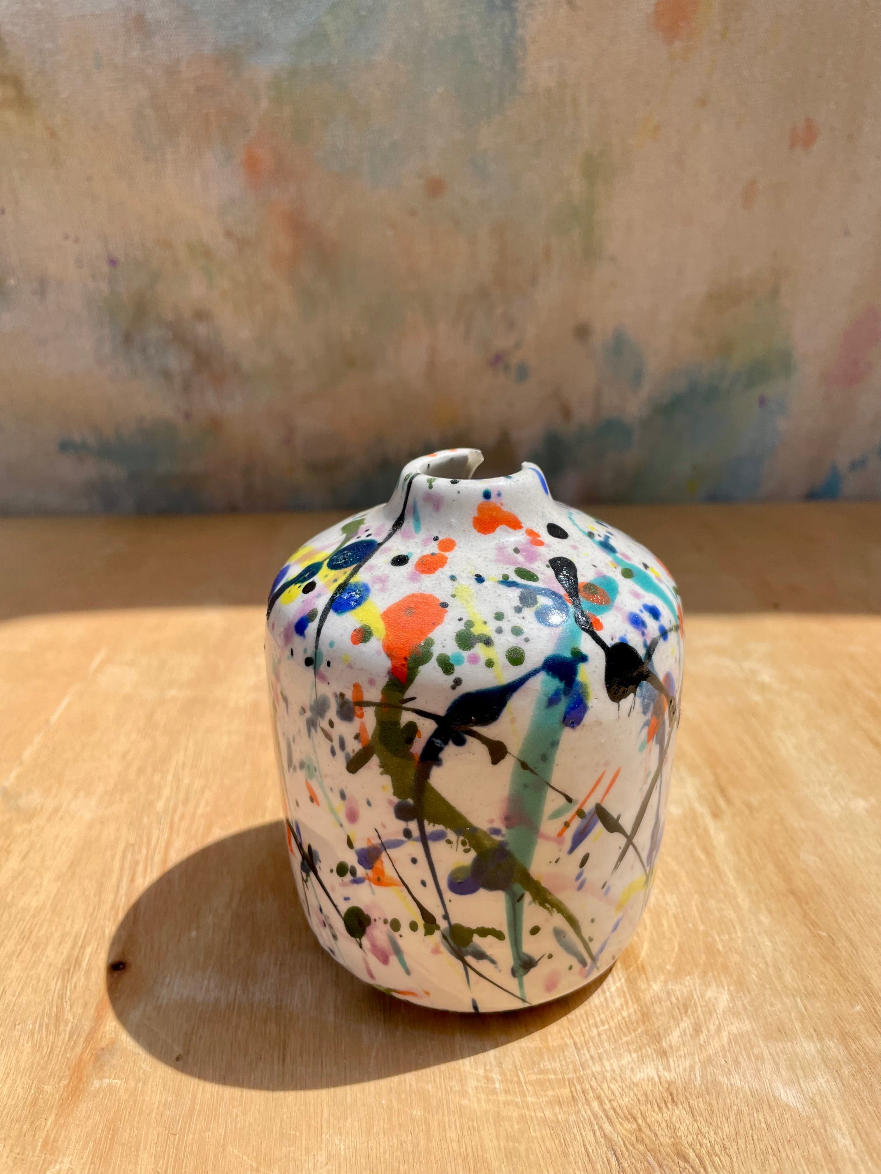 {Seconds Sale} Morning Sun Bud Vase