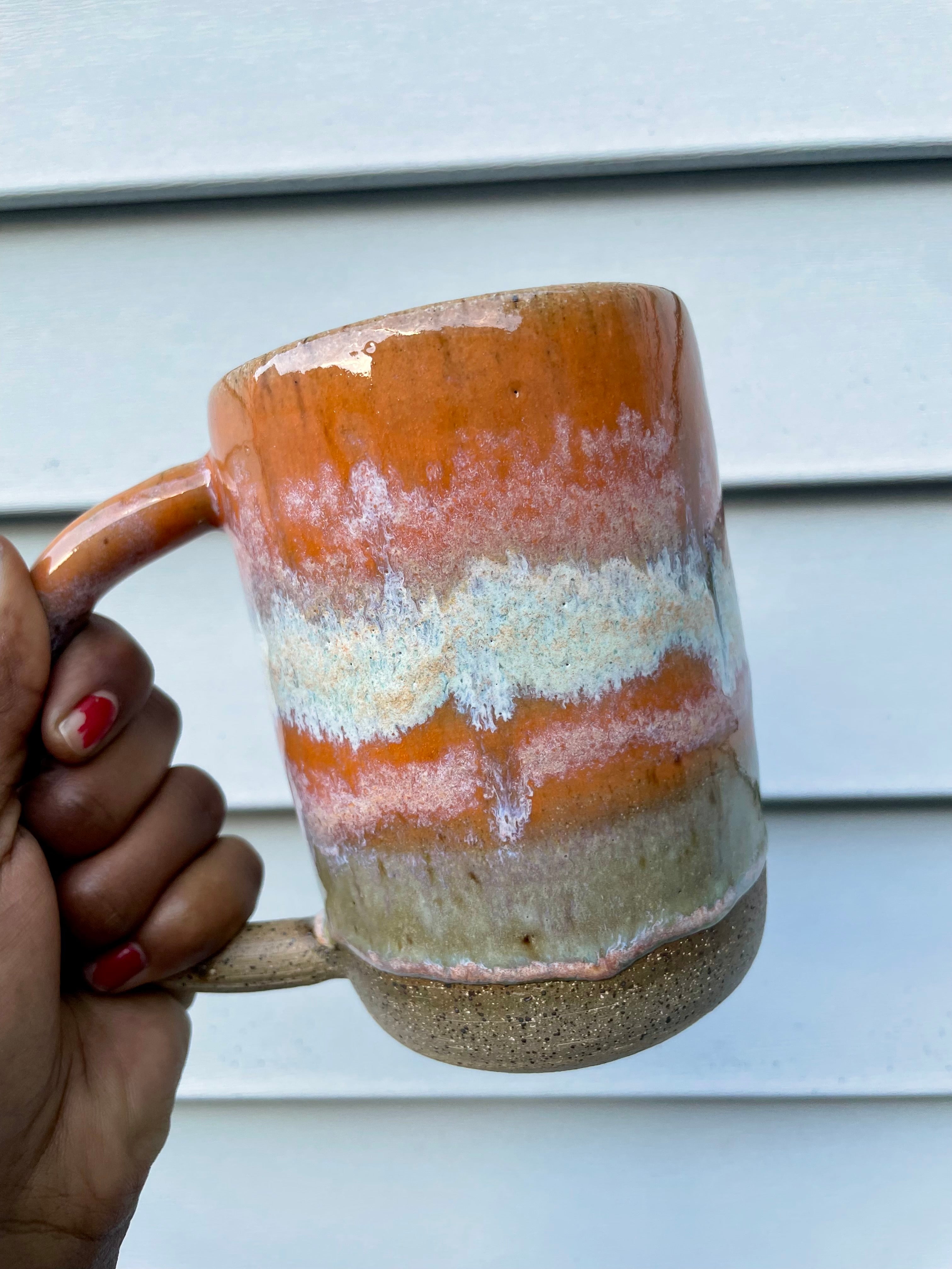 Tangelo Speckled Mug