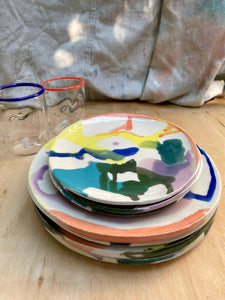 Watercolor Dinner Plates