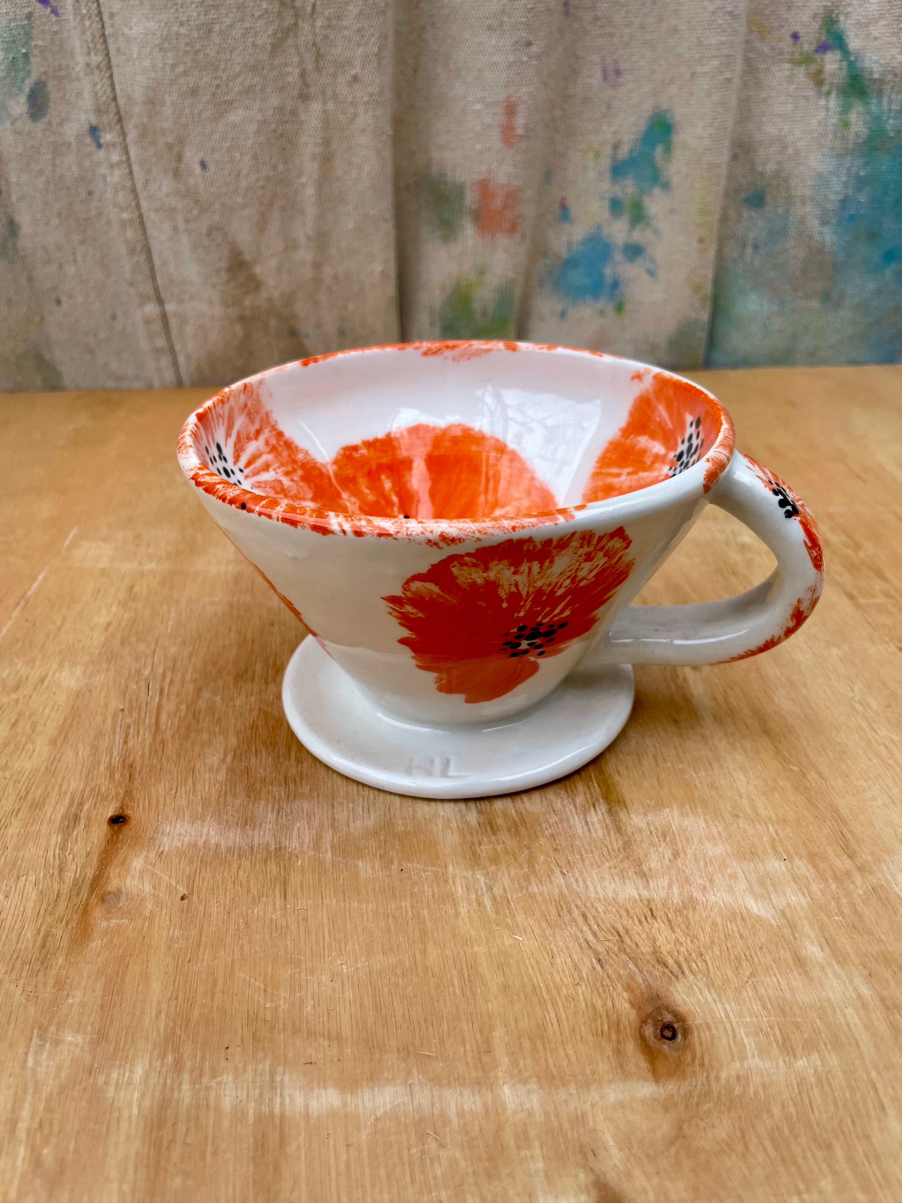 Painted Poppy Coffee Drip