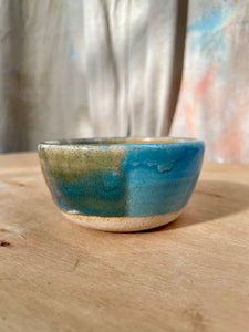 Cerulean Swirl Bowl