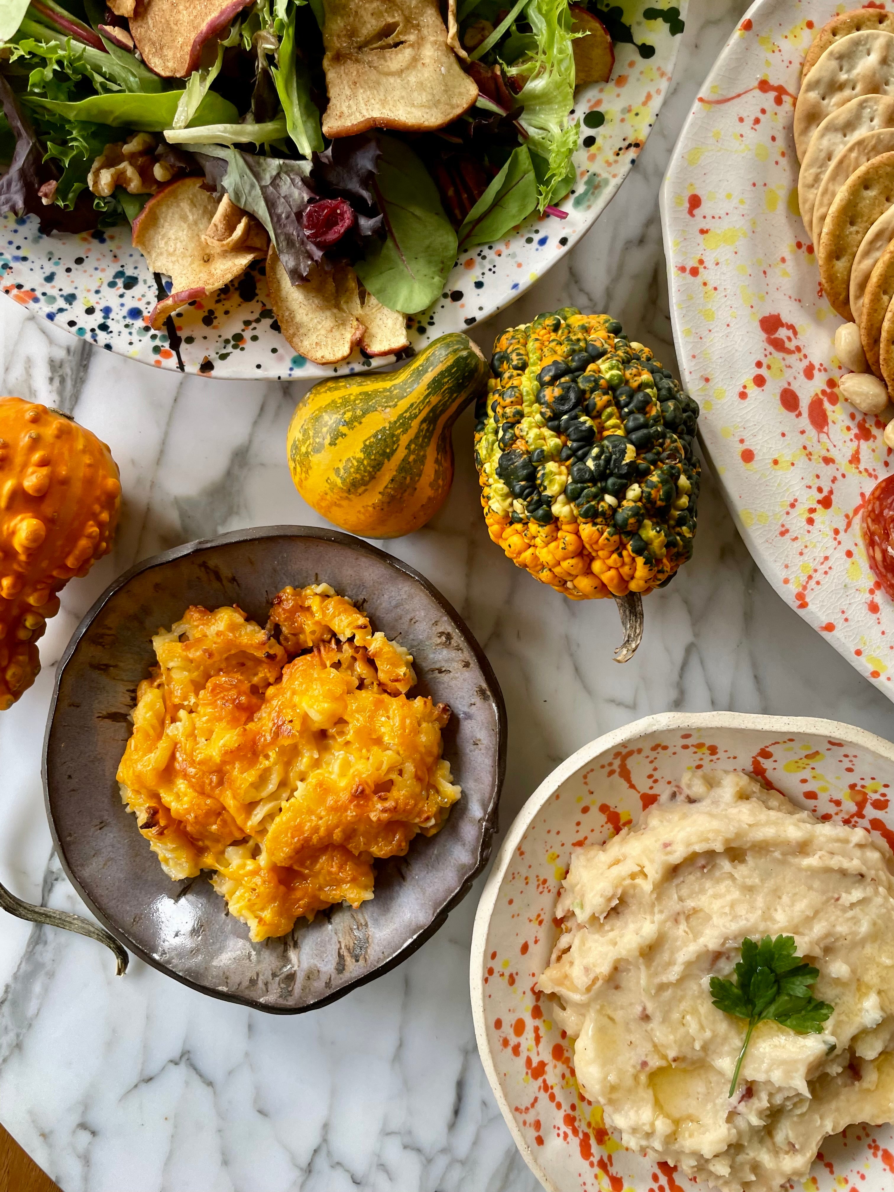 Small Lavender Sandstone Dark Brown Clay Natural Edge Bowl