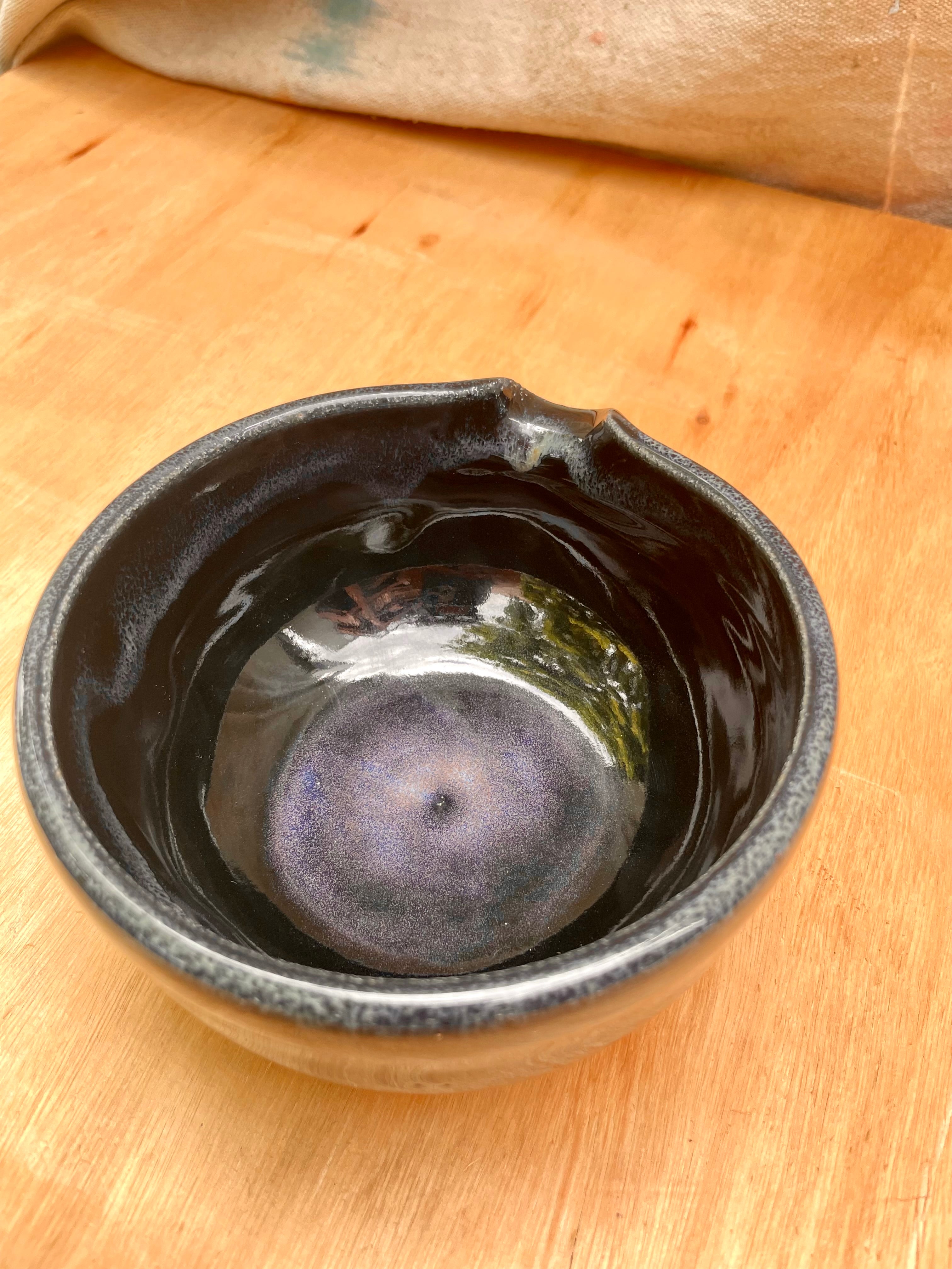 Obsidian Matcha Bowl