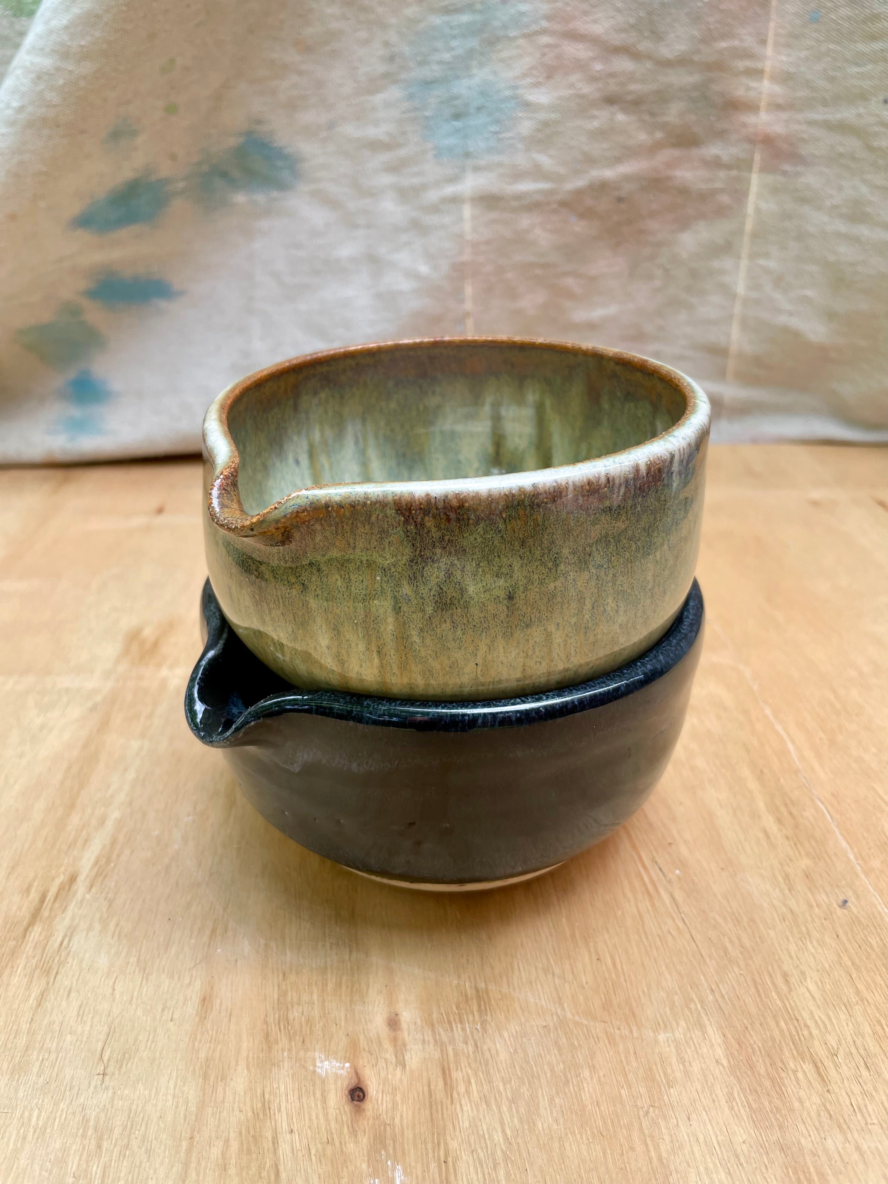 Obsidian Matcha Bowl