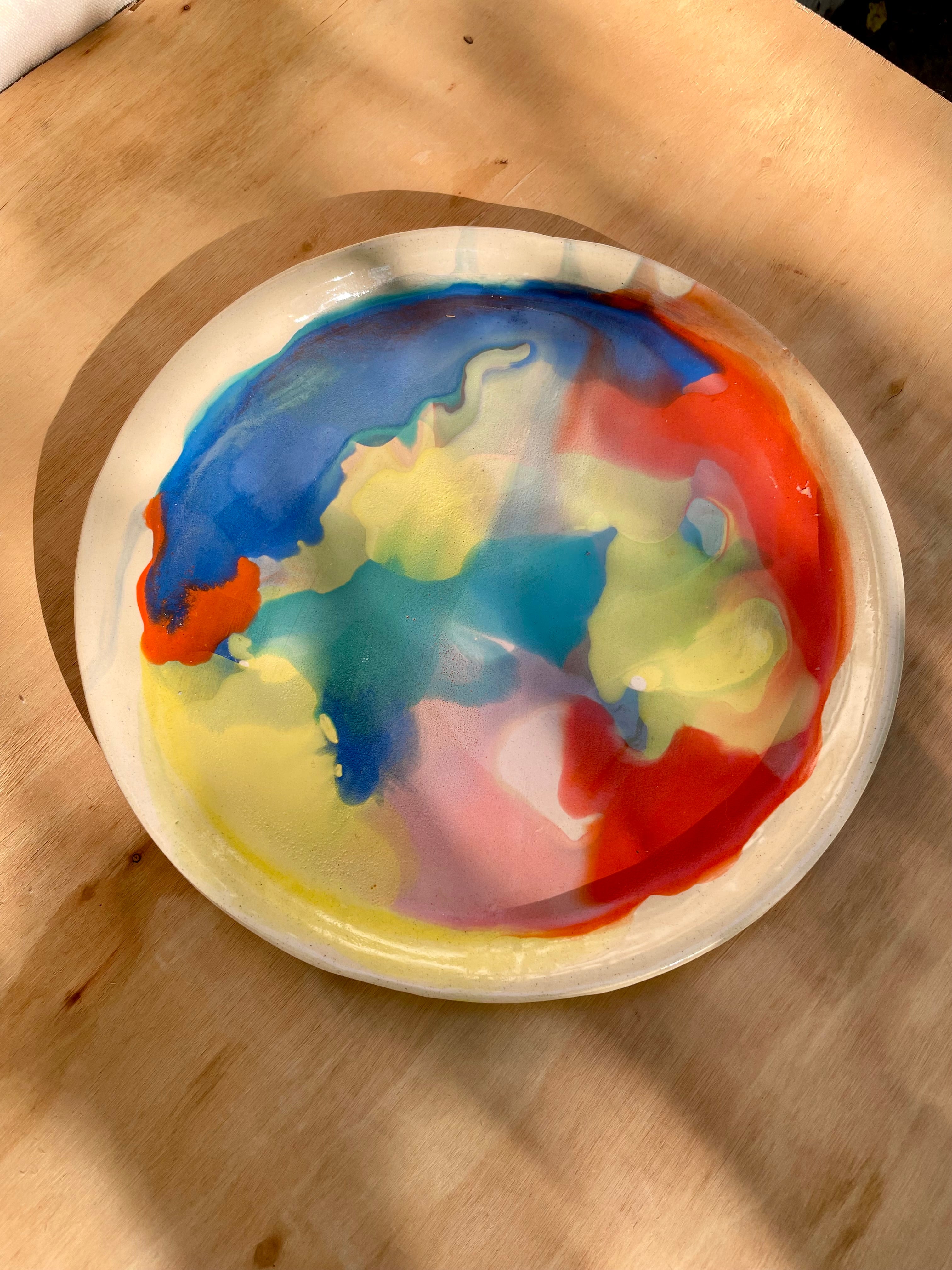 Watercolor Platters