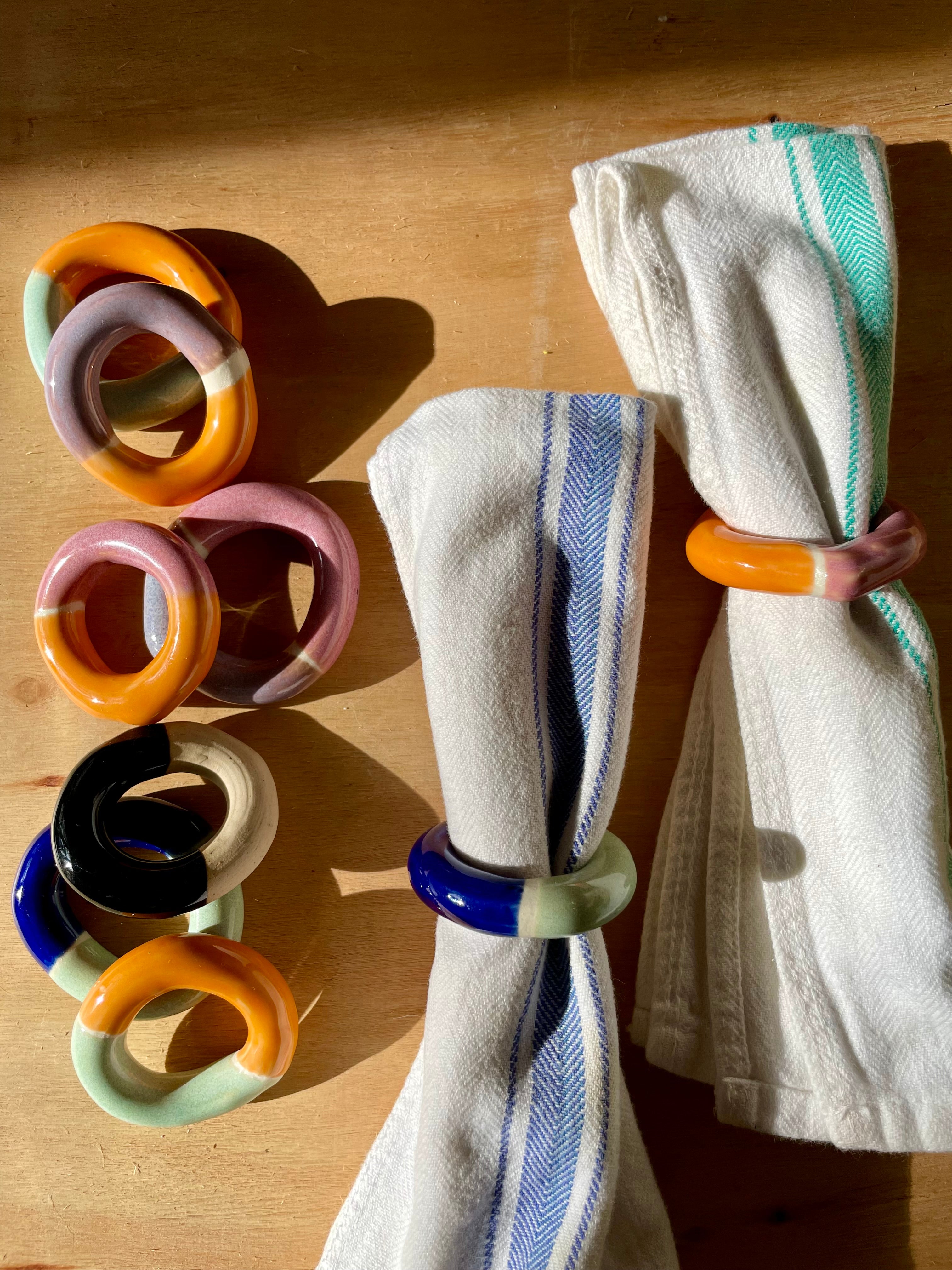Egg Cup Napkin Rings