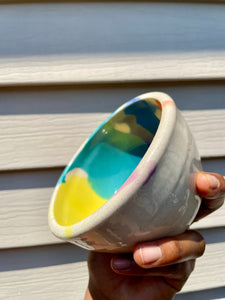 Watercolor Ice Cream Bowls