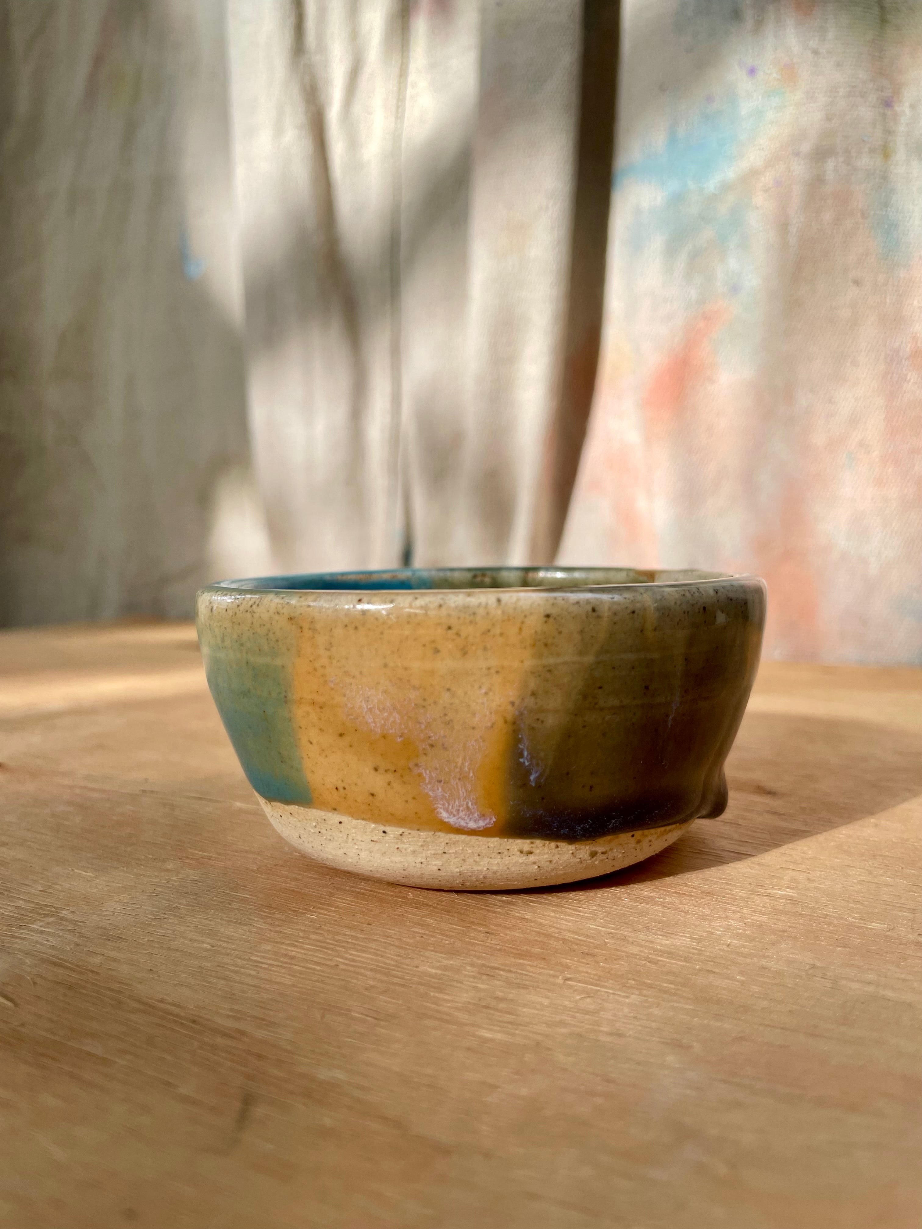Cerulean Swirl Bowl