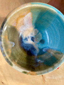 Cerulean Swirl Bowl