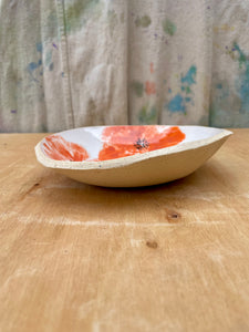 Painted Poppy Bowl