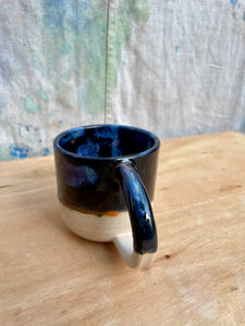Made to Order:: White Clay Obsidian Drip Mugs