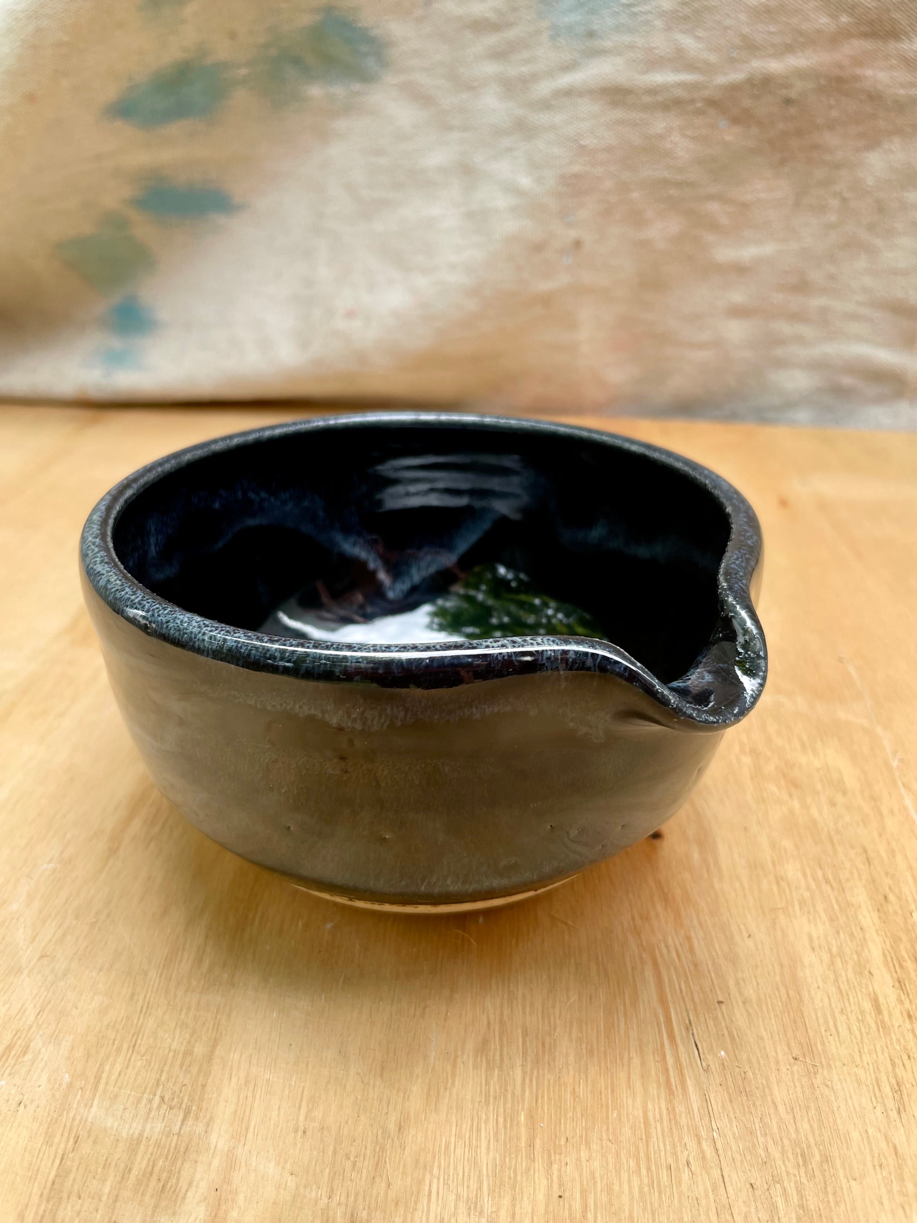 Obsidian Matcha Bowl