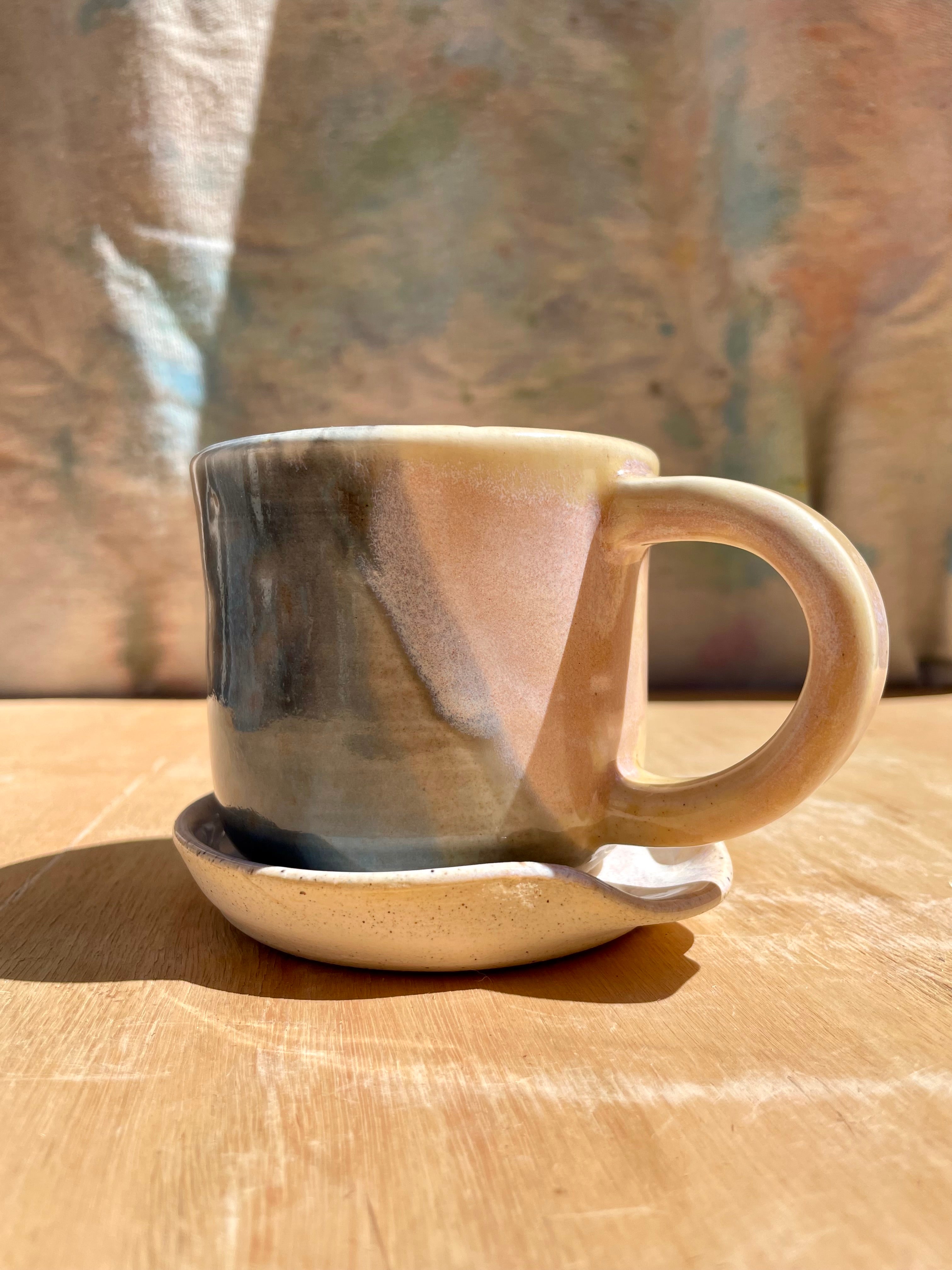 Heirloom Pink Spoon Rest/Coaster