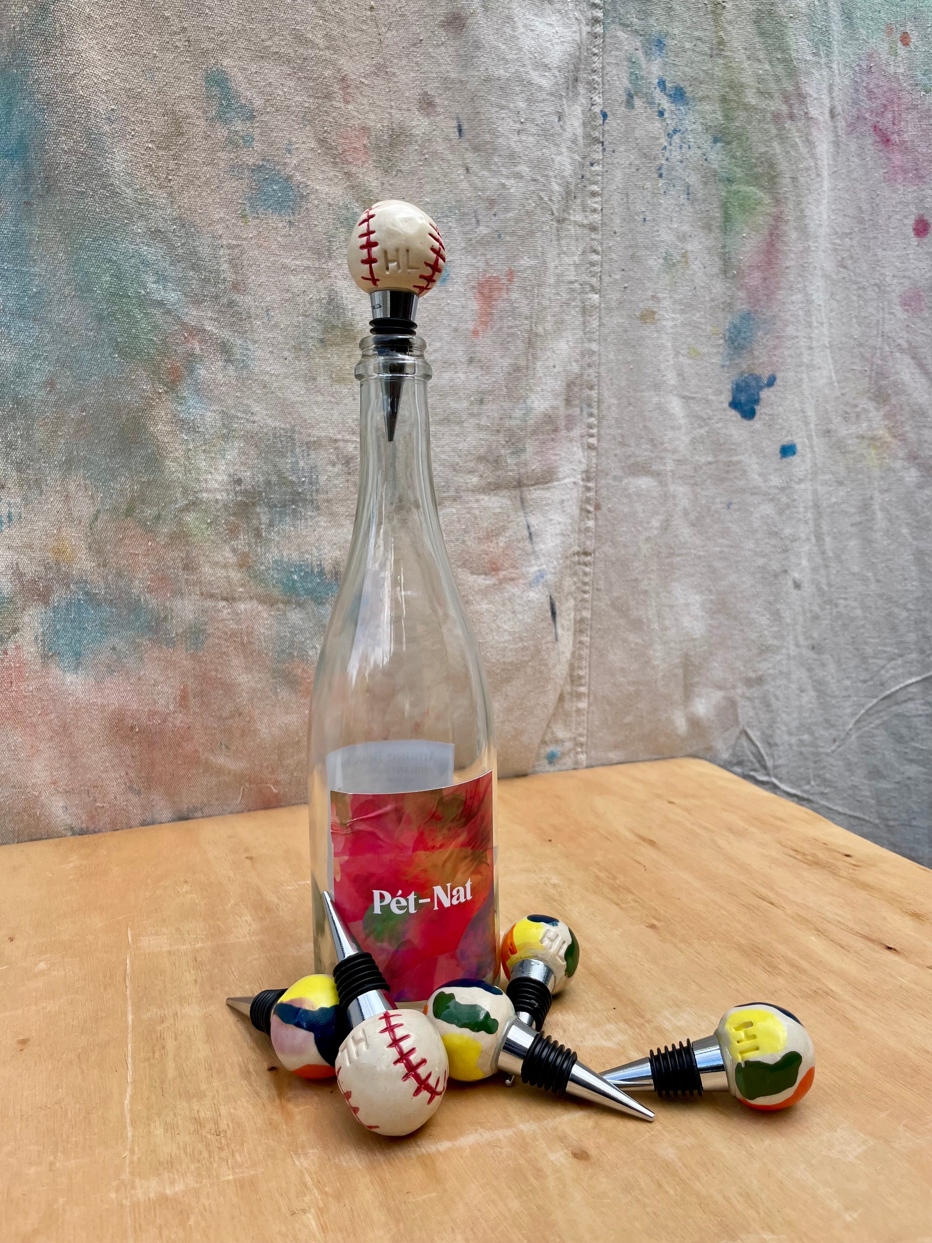 Baseball Wine Stopper