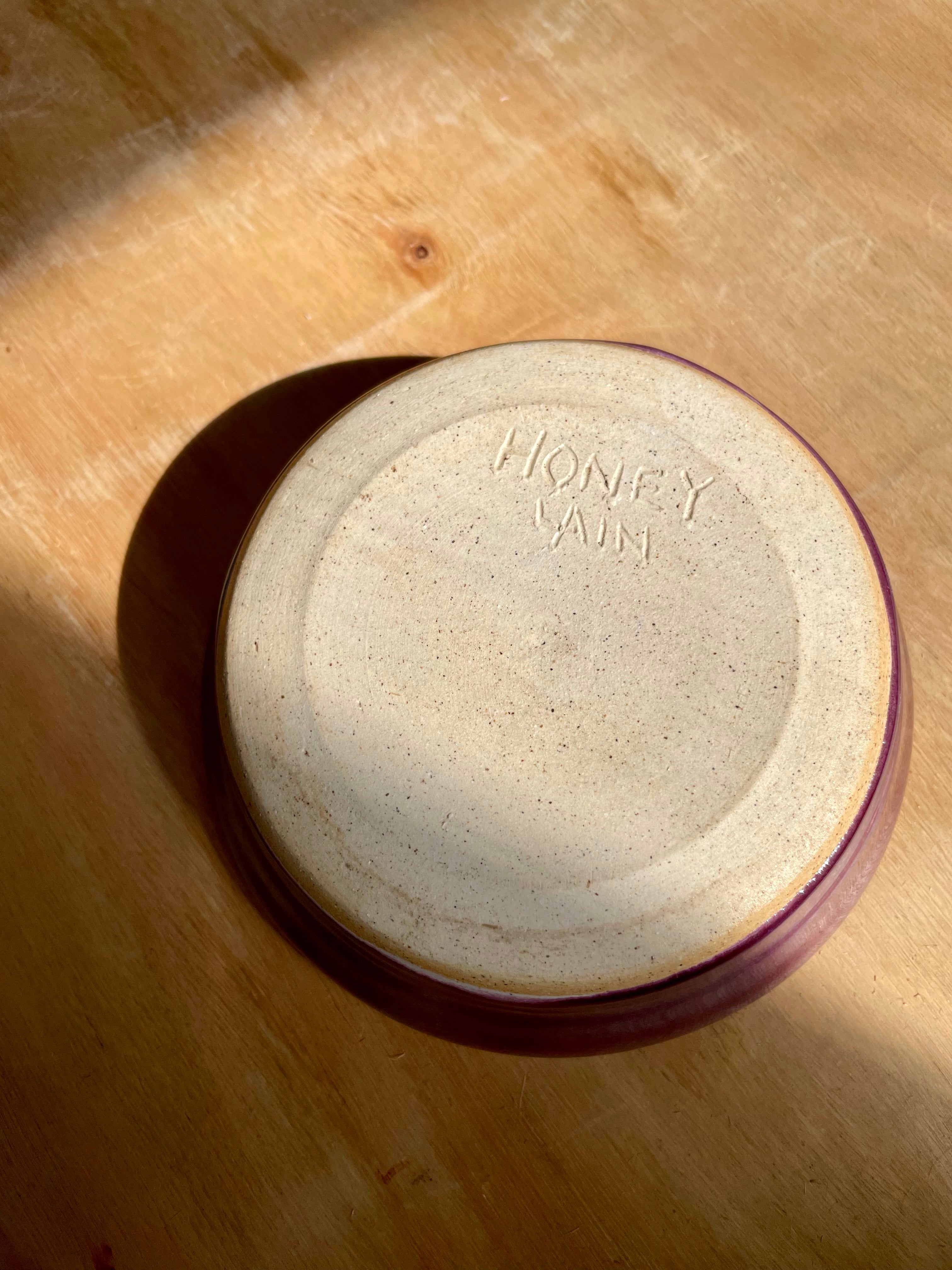{Seconds Sale} Wild Violet Bowl