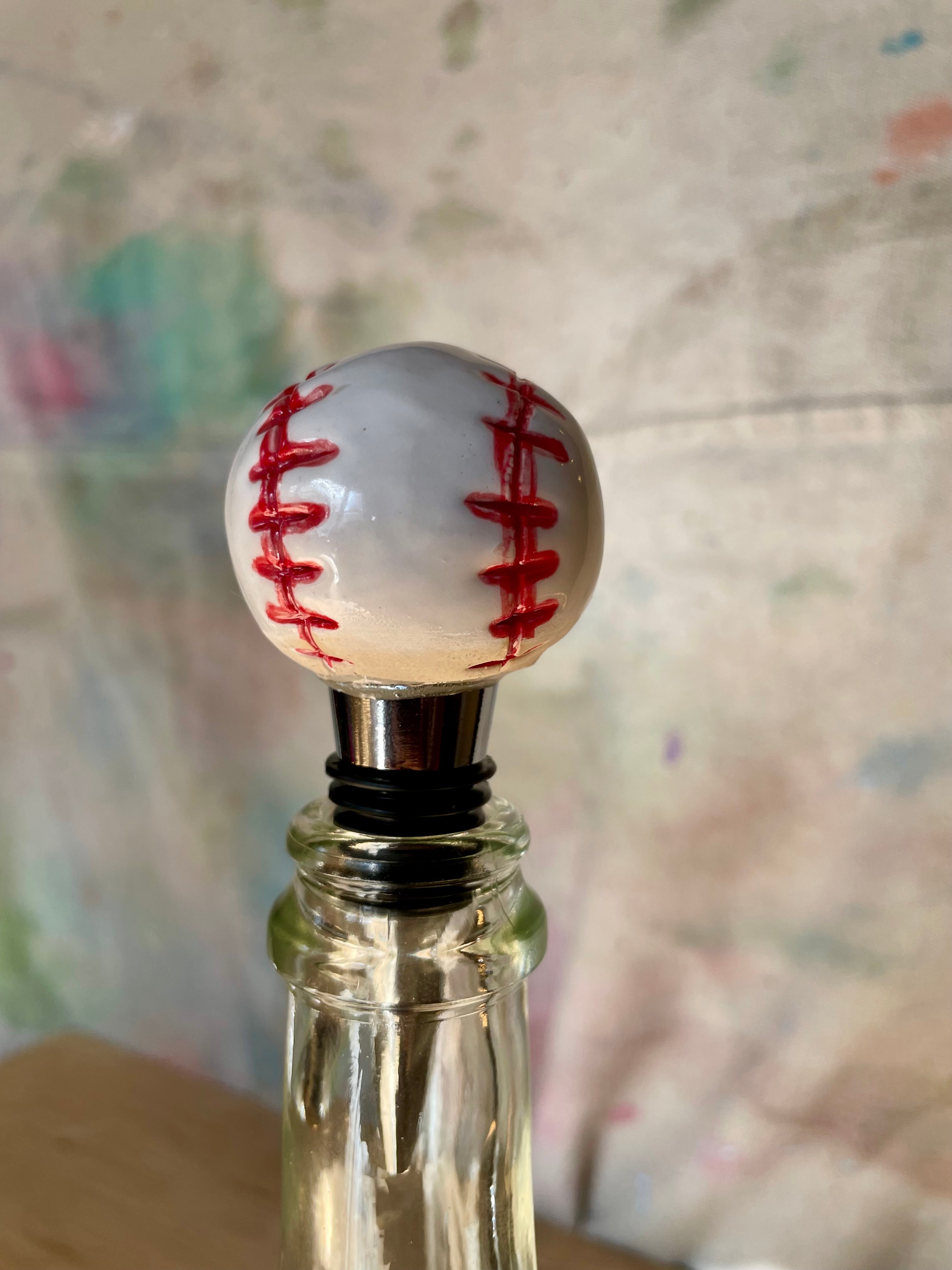Baseball Wine Stopper