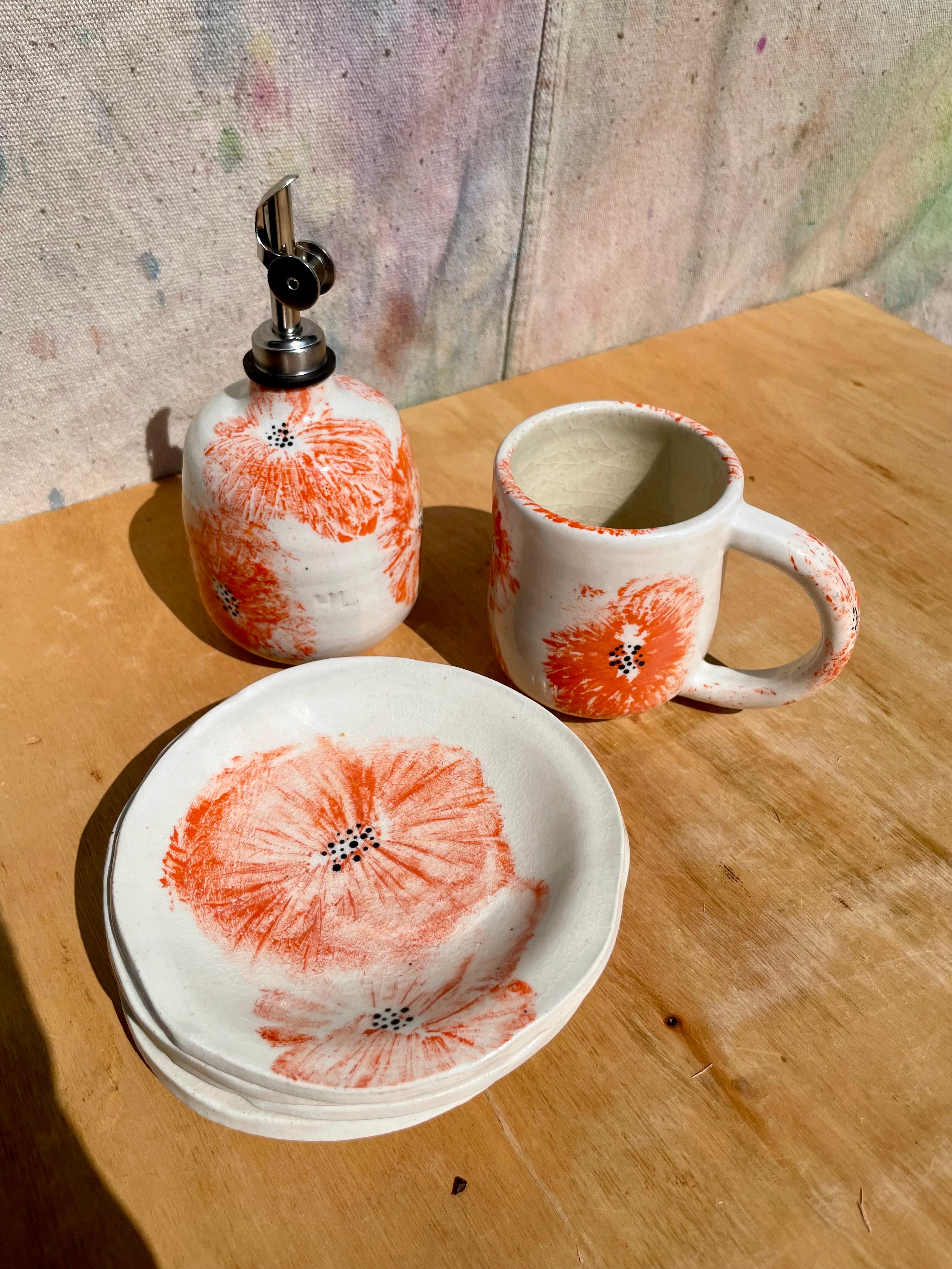 Made to Order:: Painted Poppy Blates