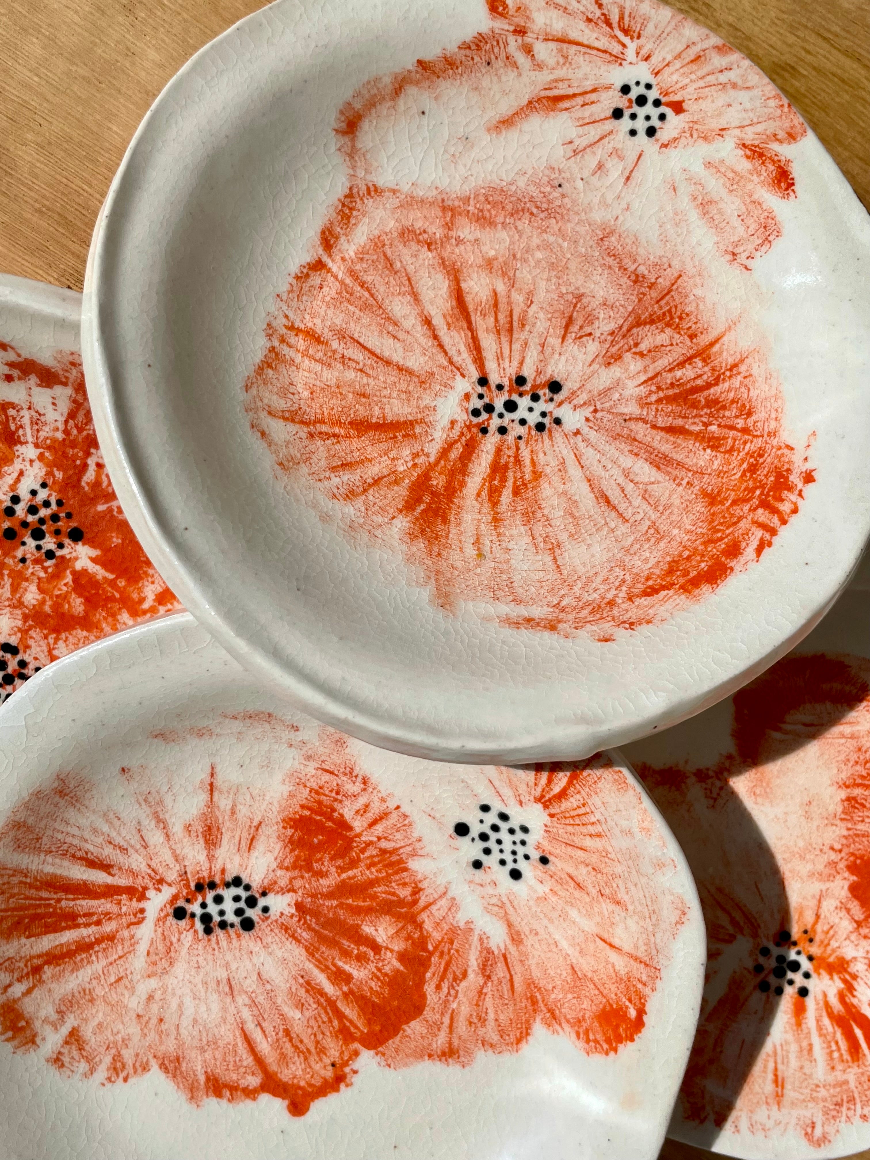 Made to Order:: Painted Poppy Blates
