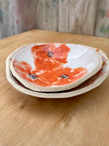 Painted Poppy Bowl