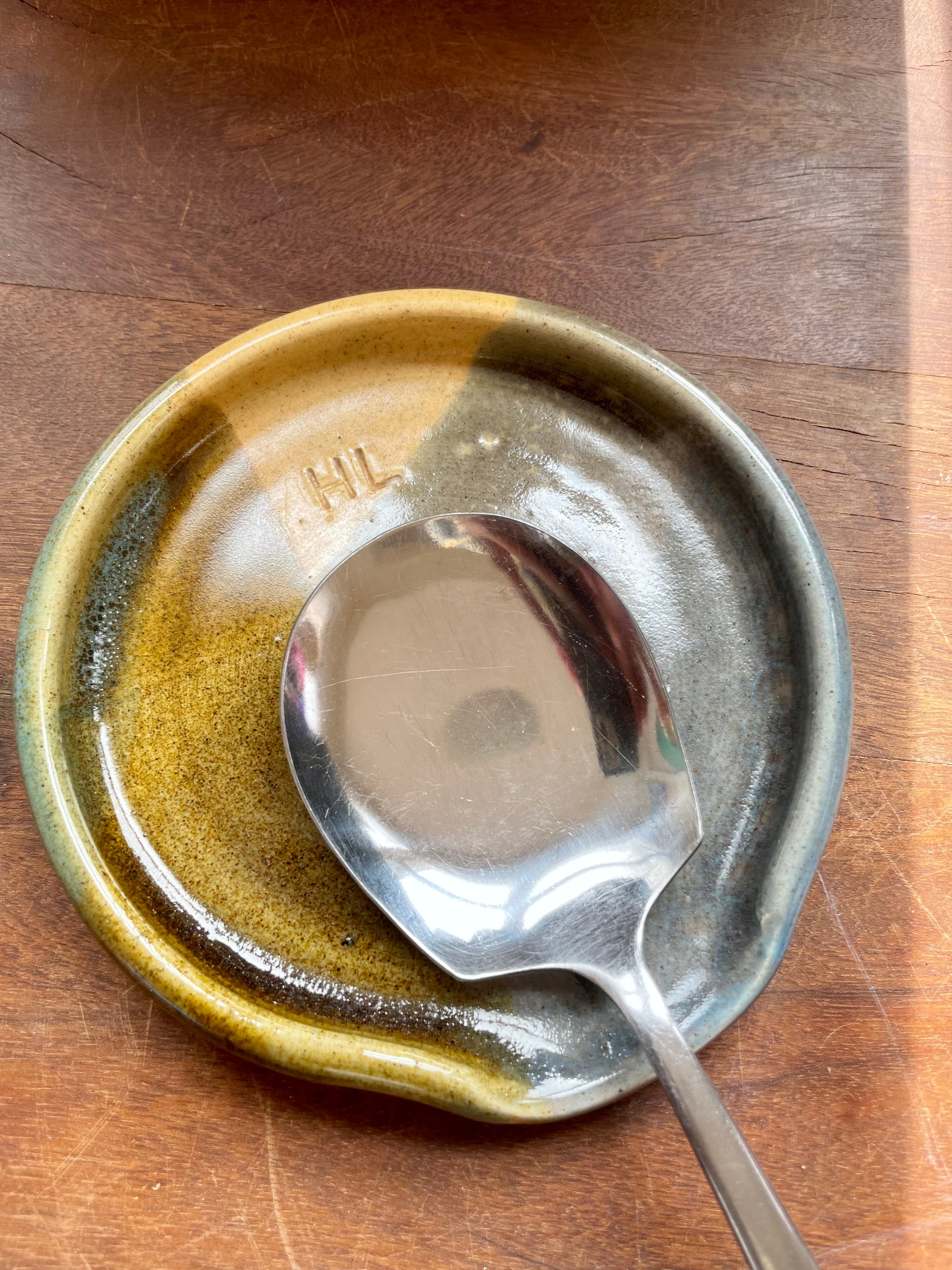 Honey Indigo Spoon Rest