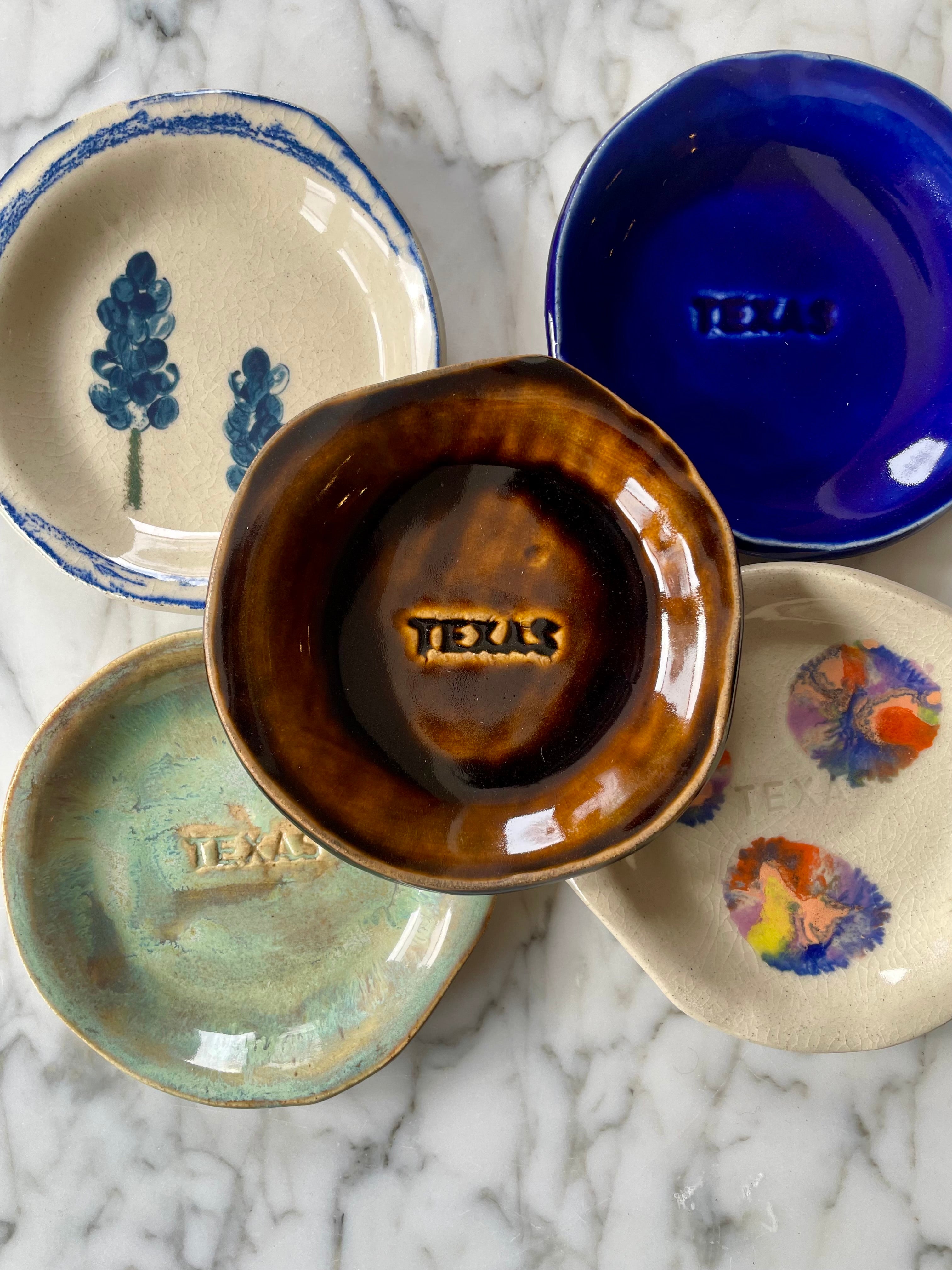 Textured Tejas Plates