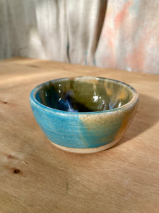Cerulean Swirl Bowl