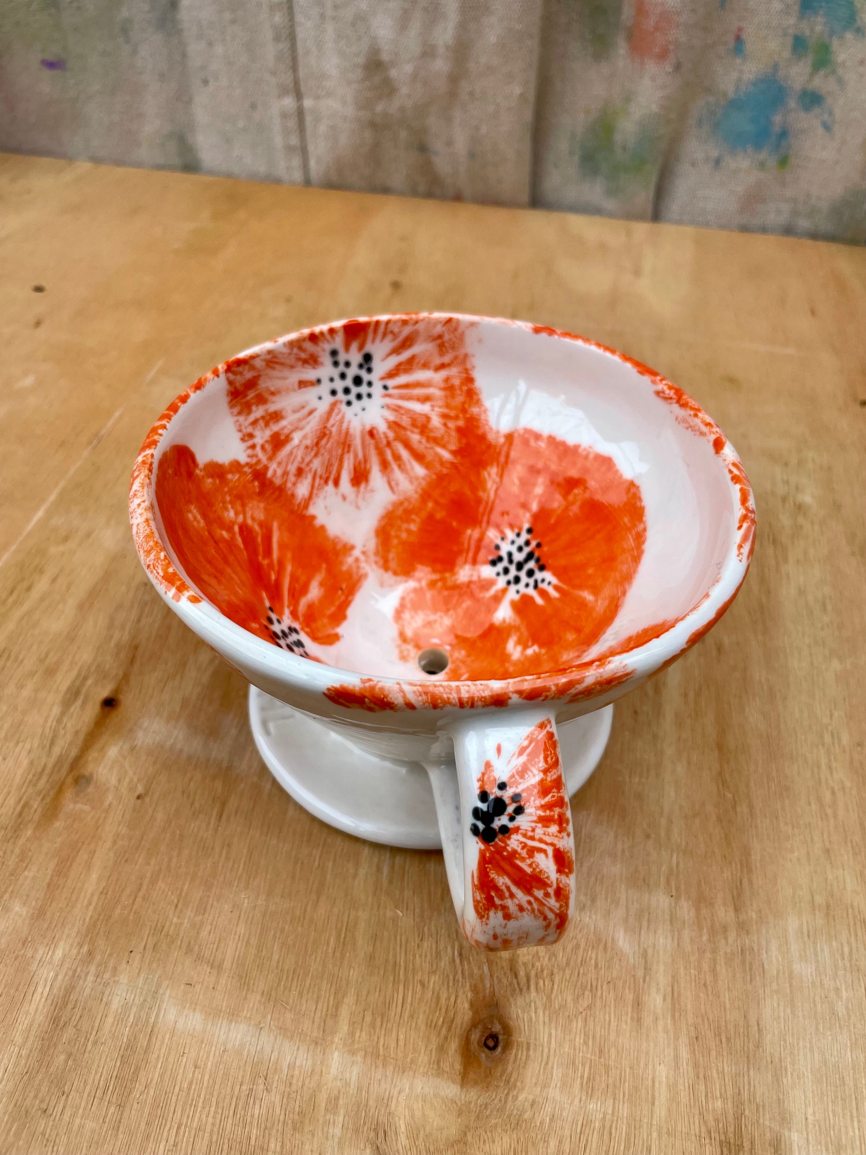 Painted Poppy Coffee Drip