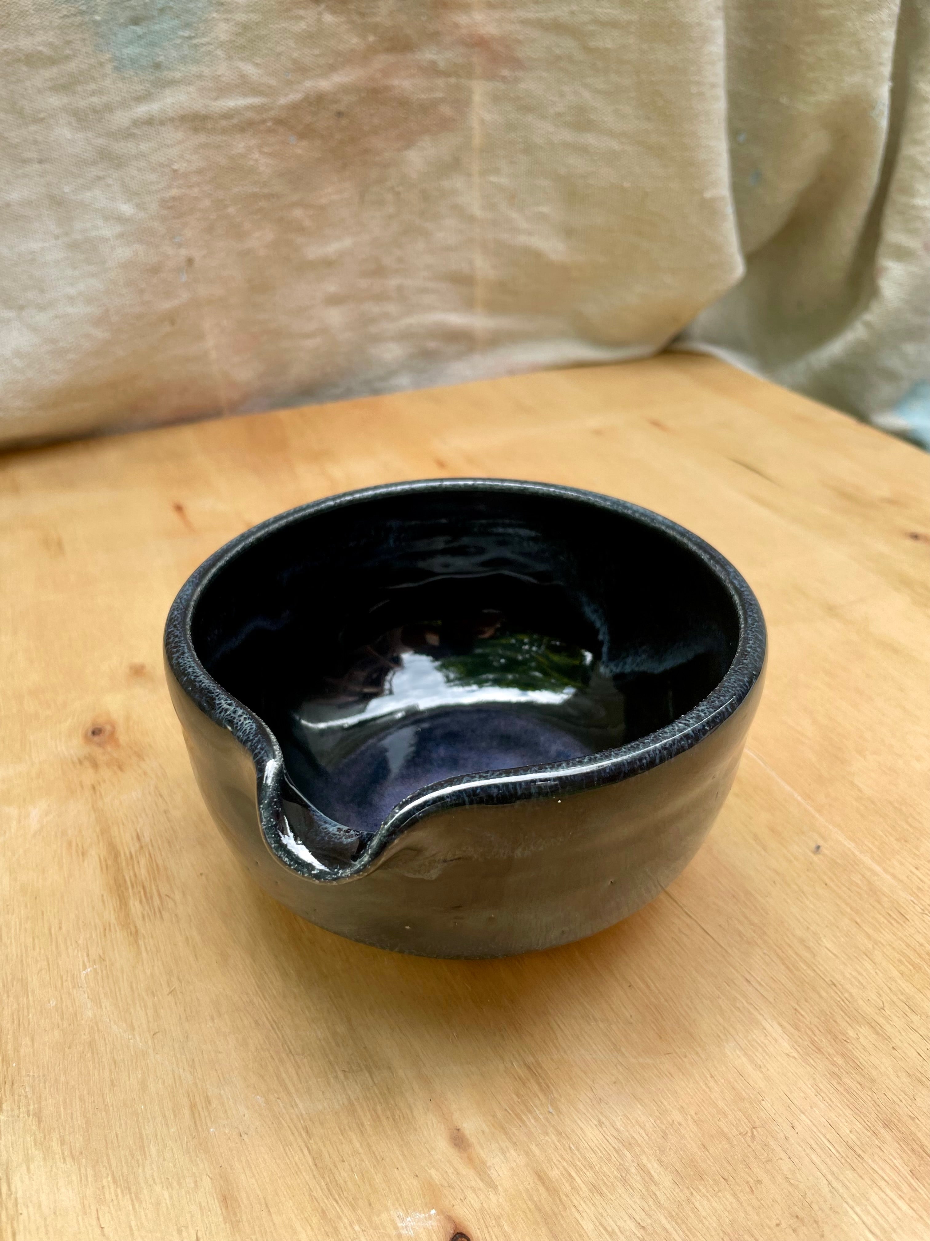 Obsidian Matcha Bowl