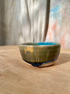 Cerulean Swirl Bowl