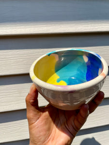 Watercolor Ice Cream Bowls