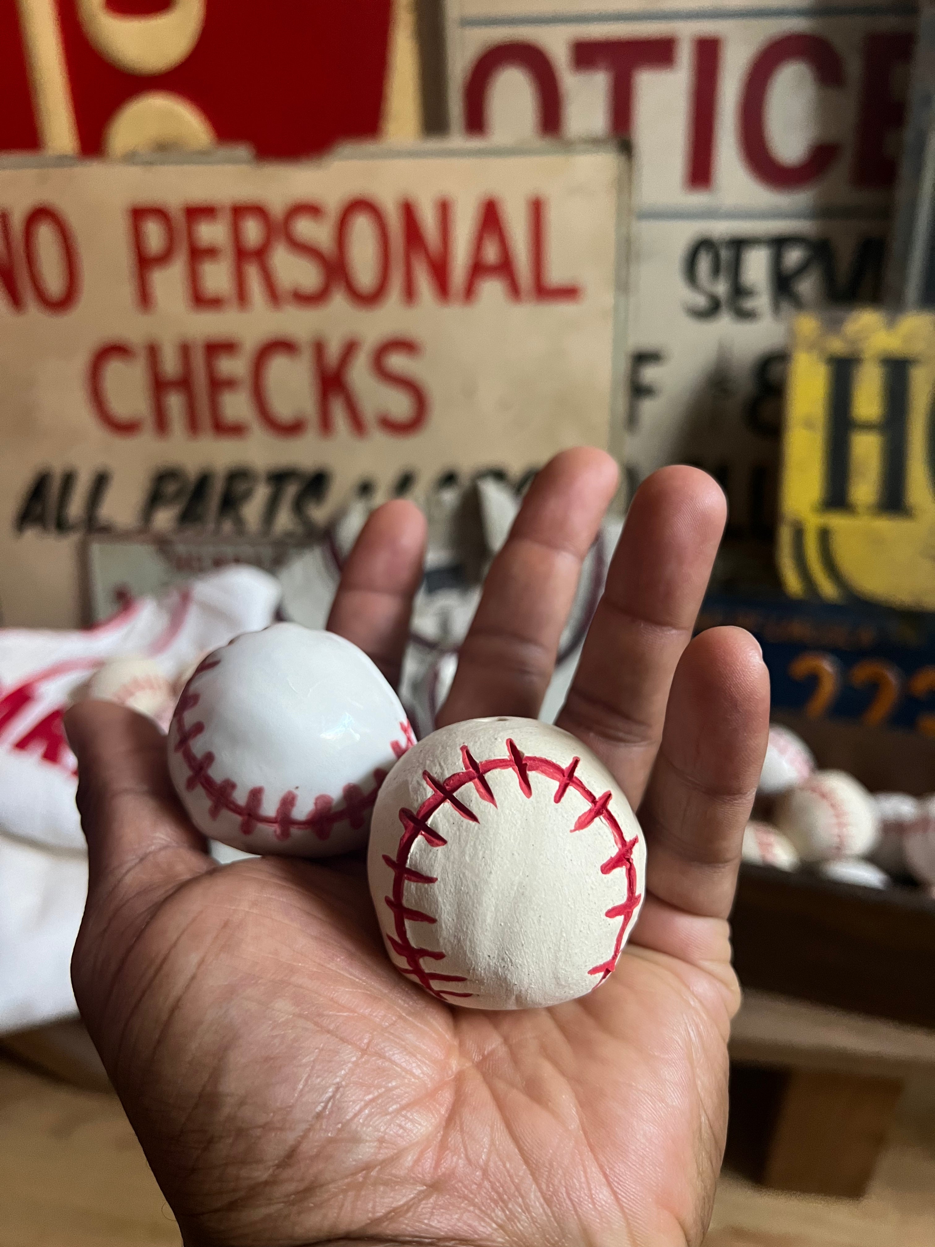 Play Ball Ceramic Incense Holders