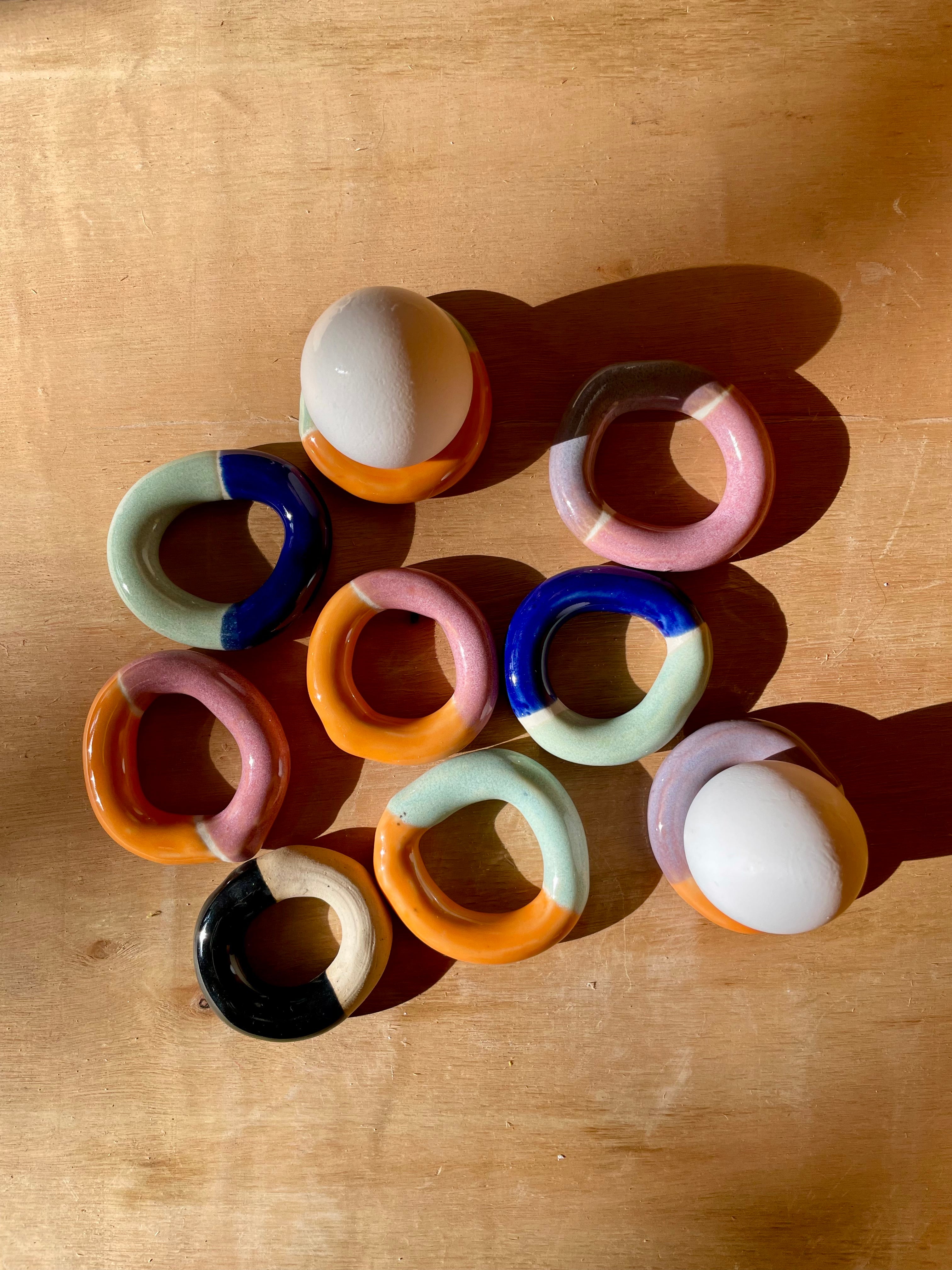 Egg Cup Napkin Rings