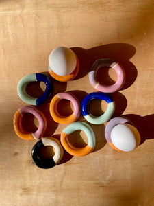 Egg Cup Napkin Rings