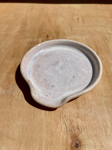 Heirloom Pink Spoon Rest/Coaster